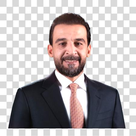 Download cabeza of iraquí parlamento Mohamed al Halbousi PNG file